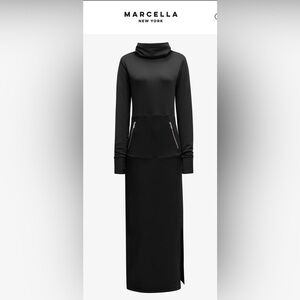 New !! Marcella black sweatshirt Dress